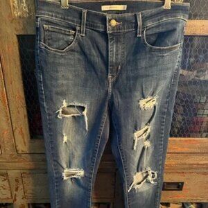 Levi’s Super Skinny Jeans Style 710 Waist 31 Inches